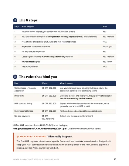 Real page 3 from the guide